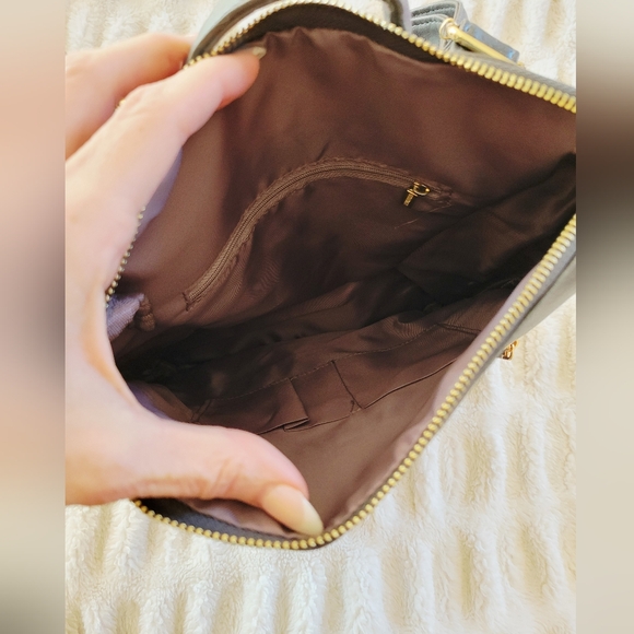 New Faux Leather Backpack - Picture 3 of 9